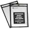 C-Line Products Shop Ticket Holder, Stitched, 5"x8", 25/BX, Clear Vinyl 25PK CLI46058 - alternate 1